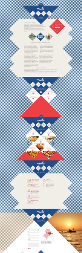 葡萄牙vitalmar海产品行业酷站欣赏